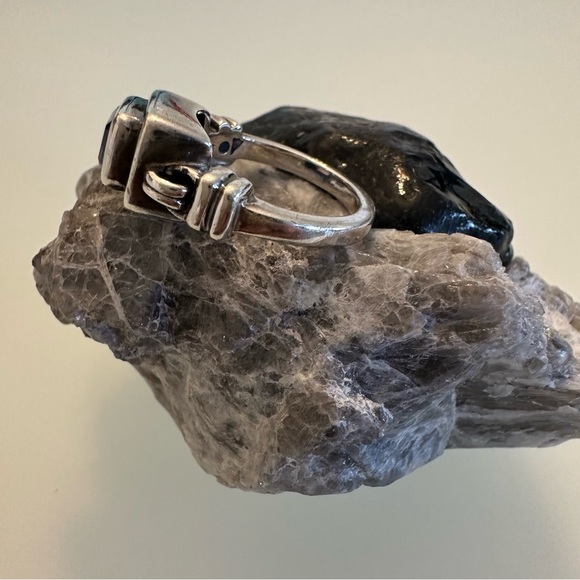 Silpada | Amethyst & Sterling Silver Ring | Size 5.5 - Picture 11 of 14